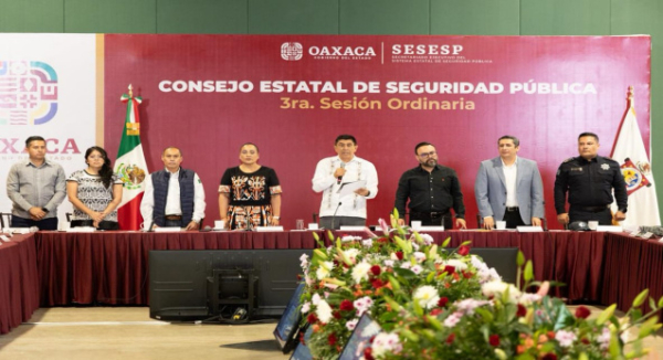 Se consolida Oaxaca como una de las entidades más seguras del país