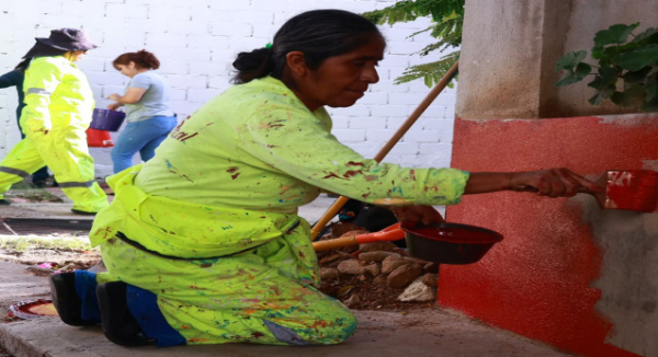 Tequios Vecinales fortalecen el trabajo en equipo en Oaxaca de Juárez