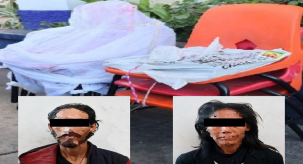 Policía Municipal detiene a dos personas por el presunto delito de robo