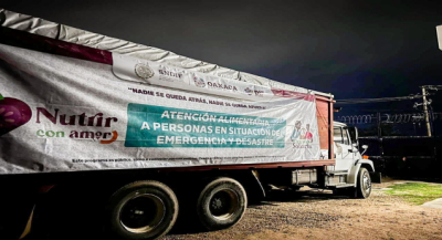 Envía DIF Oaxaca dos cargamentos de ayuda humanitaria a la región Costa