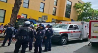 Bomberos de Oaxaca rescatan a dos personas atrapadas tras accidente vehicular en calzada Niños Héroes