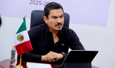 Ray Chagoya asiste a reunión con la presidenta Claudia Sheinbaum en Palacio Nacional