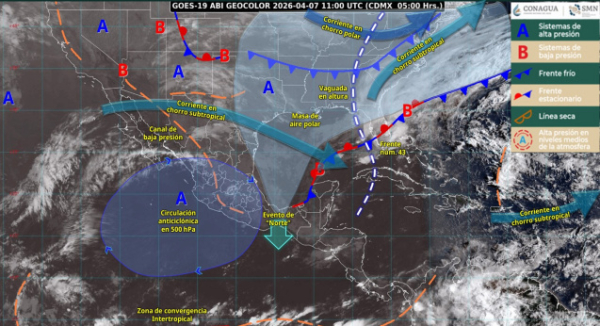 Persistirán lluvias, vientos fuertes y evento de mar de fondo en Oaxaca: Protección Civil