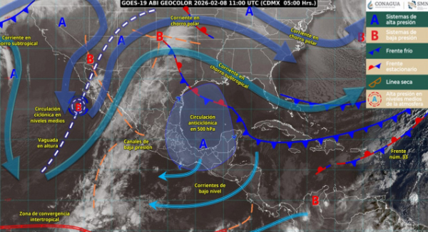 Predominará tiempo estable, intensa radiación solar y mar de fondo en la zona costera de Oaxaca