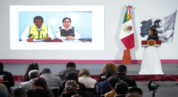 Presidenta Claudia Sheinbaum viajará a Oaxaca para coordinar atención tras huracán Erick