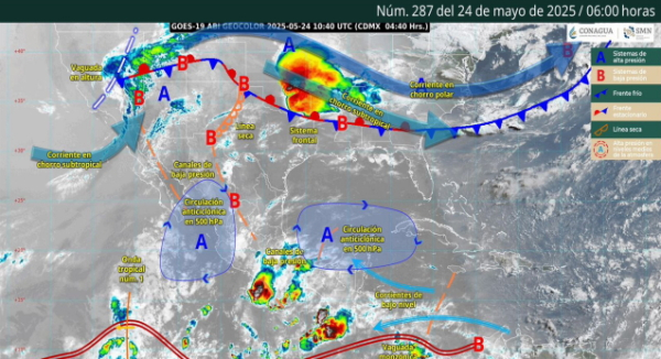 Se prevén lluvias en mayor parte de Oaxaca