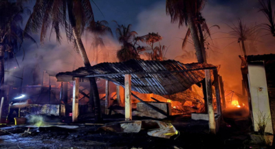 Descartan indicios de incendio provocado en Punta Zicatela; Fiscalía apunta a posible falla eléctrica