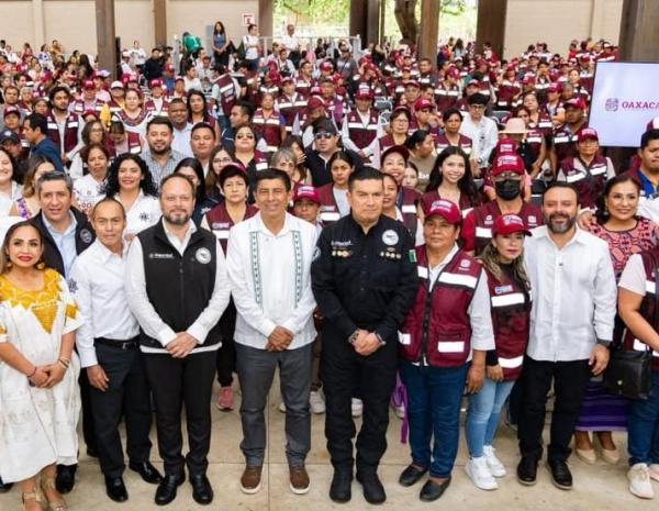 La seguridad y tranquilidad de Oaxaca, es resultado del trabajo conjunto entre pueblo y gobierno: Salomón Jara
