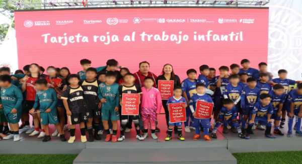 Oaxaca conmemora el Día Mundial contra el Trabajo Infantil con torneo en la Plaza de la Danza