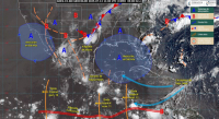Prevalece potencial de lluvias y tormentas eléctricas por la tarde-noche en Oaxaca