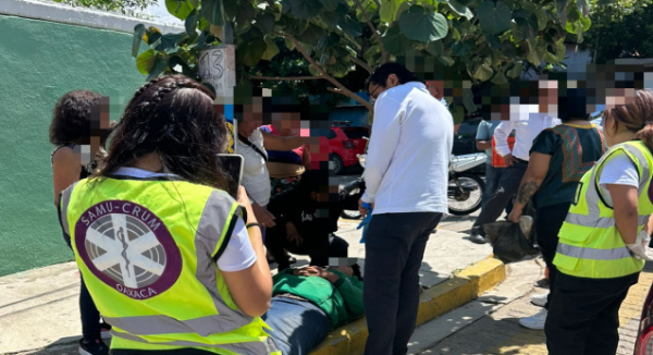 C5 Salud brinda atención a más de 300 emergencias durante una semana en Oaxaca