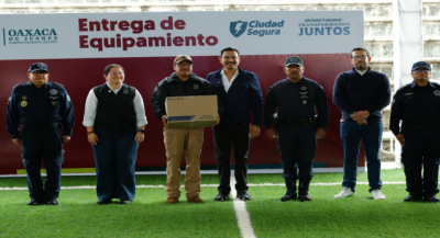 Fortalece Gobierno Municipal condiciones laborales de la Policía de Oaxaca de Juárez