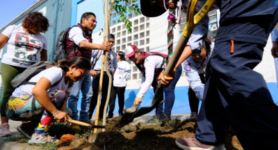Calles más verdes y seguras en Oaxaca de Juárez