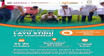 Acerca Gobierno de Oaxaca las Caravanas Layú Stidu a la Mixteca para protección del medio ambiente