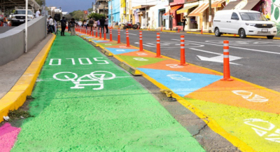 Inauguran intervención “Arte en Asfalto” en el Barrio de Jalatlaco