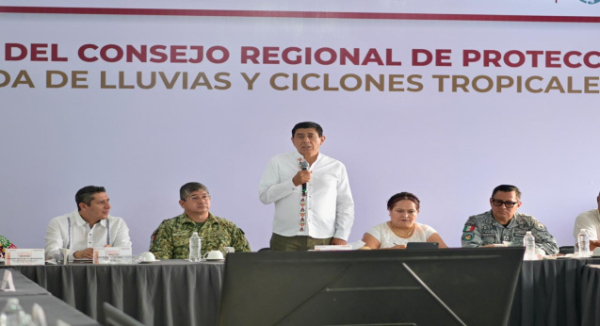 Para prevenir riesgos y cuidar a la ciudadanía, instala Gobierno del Estado Consejo Regional de Protección Civil en Loma Bonita