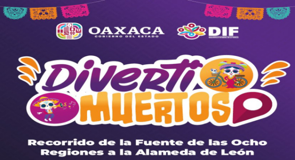 Anuncia DIF Oaxaca tercera edición de Diverti Muertos 2025