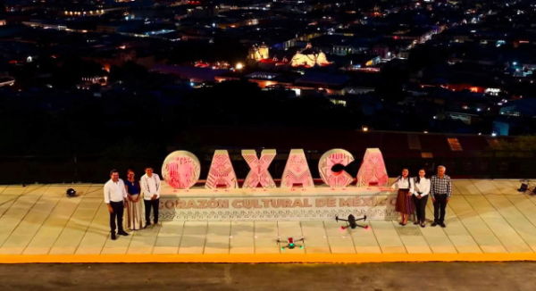 Rehabilitan mirador del Cerro del Fortín para fortalecer espacio turístico de Oaxaca