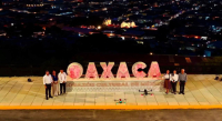 Rehabilitan mirador del Cerro del Fortín para fortalecer espacio turístico de Oaxaca