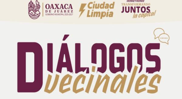 ¡Te esperamos este miércoles! Súmate a los Diálogos Vecinales en Palacio Municipal