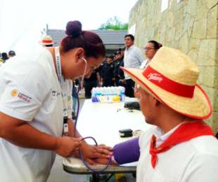 Implementa SSO acciones de salud pública en la Octava del Lunes del Cerro 2026