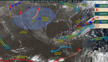 Se prevé incremento de lluvias y oleaje elevado en el litoral oaxaqueño