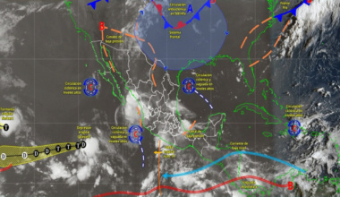 Prevén lluvias, niebla y fuertes rachas de viento en Oaxaca