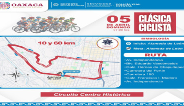Anuncia Policía Vial Estatal dispositivo para Clásica Ciclista “Benito Juárez” 2026