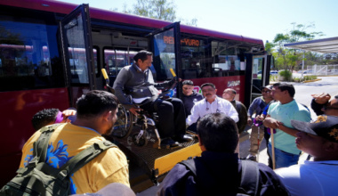 Capacita DIF Oaxaca a 250 operadores del BinniBus en atención incluyente y accesible