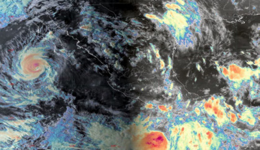 Se prevén lluvias intensas en regiones de Guerrero y Oaxaca por la tormenta tropical Rachel