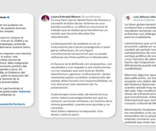 Senadores de Morena rechazan solicitud de desaparición de poderes en Oaxaca