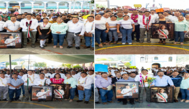 Gobernador Salomón Jara realiza gira por la Sierra Sur y anuncia inversiones millonarias en infraestructura, vivienda y bienestar