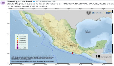 Se registra enjambre sísmico en Santiago Pinotepa Nacional y alrededores; sin daños reportados