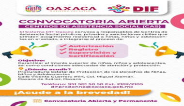 Fortalece DIF Oaxaca la coordinación institucional para la regularización y mejora de Centros de Asistencia Social