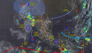 Onda tropical número 24 favorecerá lluvias aisladas en Oaxaca