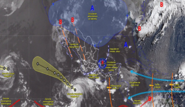 Onda tropical número 21 favorecerá lluvias en Oaxaca
