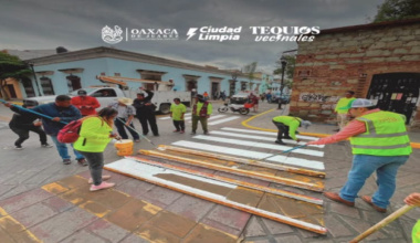 Fortalece Tequio Vecinal participación comunitaria en el Centro de Oaxaca de Juárez