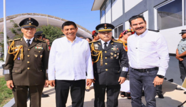 Ray Chagoya asiste al séptimo aniversario de la Guardia Nacional