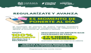 Regularizarte también es avanzar