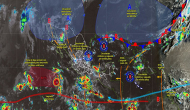 Prevén lluvias localmente intensas y rachas de viento en Oaxaca