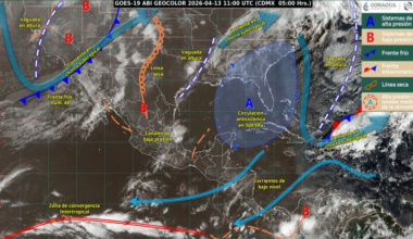 Lluvias con tormentas y calor intenso marcarán el clima en Oaxaca: Protección Civil