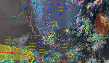 Se esperan lluvias y tormentas fuertes durante la tarde y noche en Oaxaca