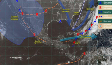 Prevalecerán condiciones de lluvias y descargas eléctricas en Oaxaca