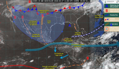 Este viernes se pronostican lluvias y tormentas en Oaxaca: Protección Civil