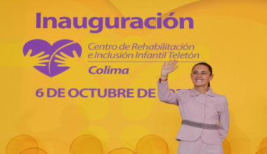 Claudia Sheinbaum inaugura nuevo CRIT de Teletón en Colima