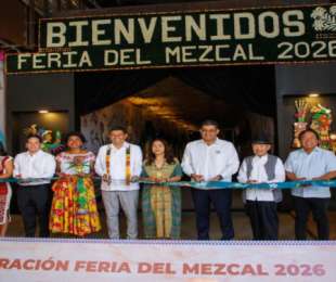 Inaugura Salomón Jara la Feria del Mezcal y de Artesanías 2026 en Oaxaca