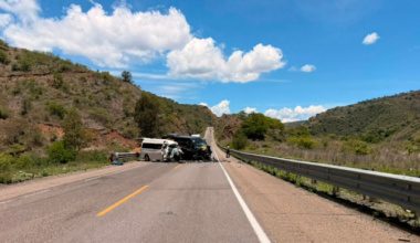 Atienden Gobierno del Estado y Capufe accidente carretero en la autopista Tehuacán - Oaxaca