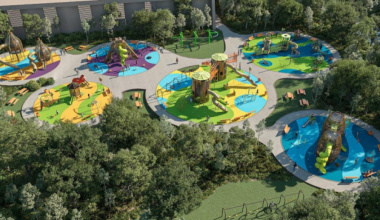 Construye Gobierno del Estado un gran espacio infantil en el Parque Primavera