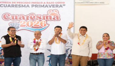 Arranca Salomón Jara “Cuaresma Primavera”, oferta a 40 pesos el kilo de pescado