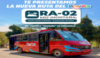 Con nuevas rutas de BinniBus y ampliación de recorridos, Salomón Jara mejora conectividad y responde a alta demanda de personas usuarias